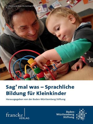cover image of Sag' mal was--Sprachliche Bildung für Kleinkinder